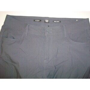 New NWT Womens 16 Short Gray Prana Pants Halle II Pockets UPF 50 Convertible SH